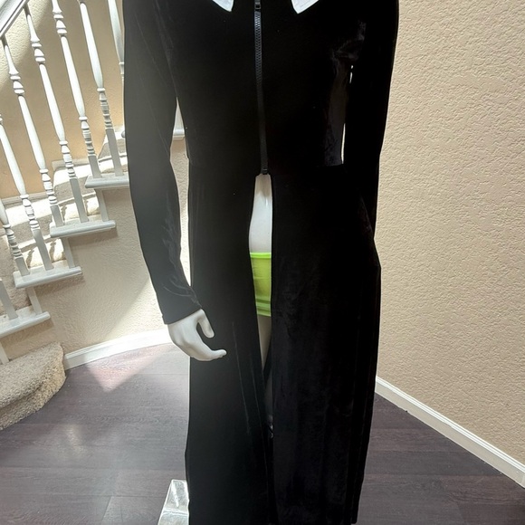 Goth High Priestess Dress with pockets - Picture 8 of 8